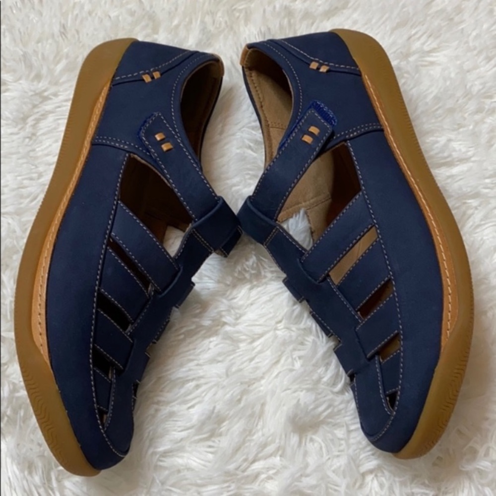 CLARKS un Haven cove fisherman sandal 10W